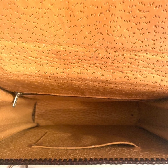 Hand Tooled Leather Front Flap Small Purse - Picture 8 of 8